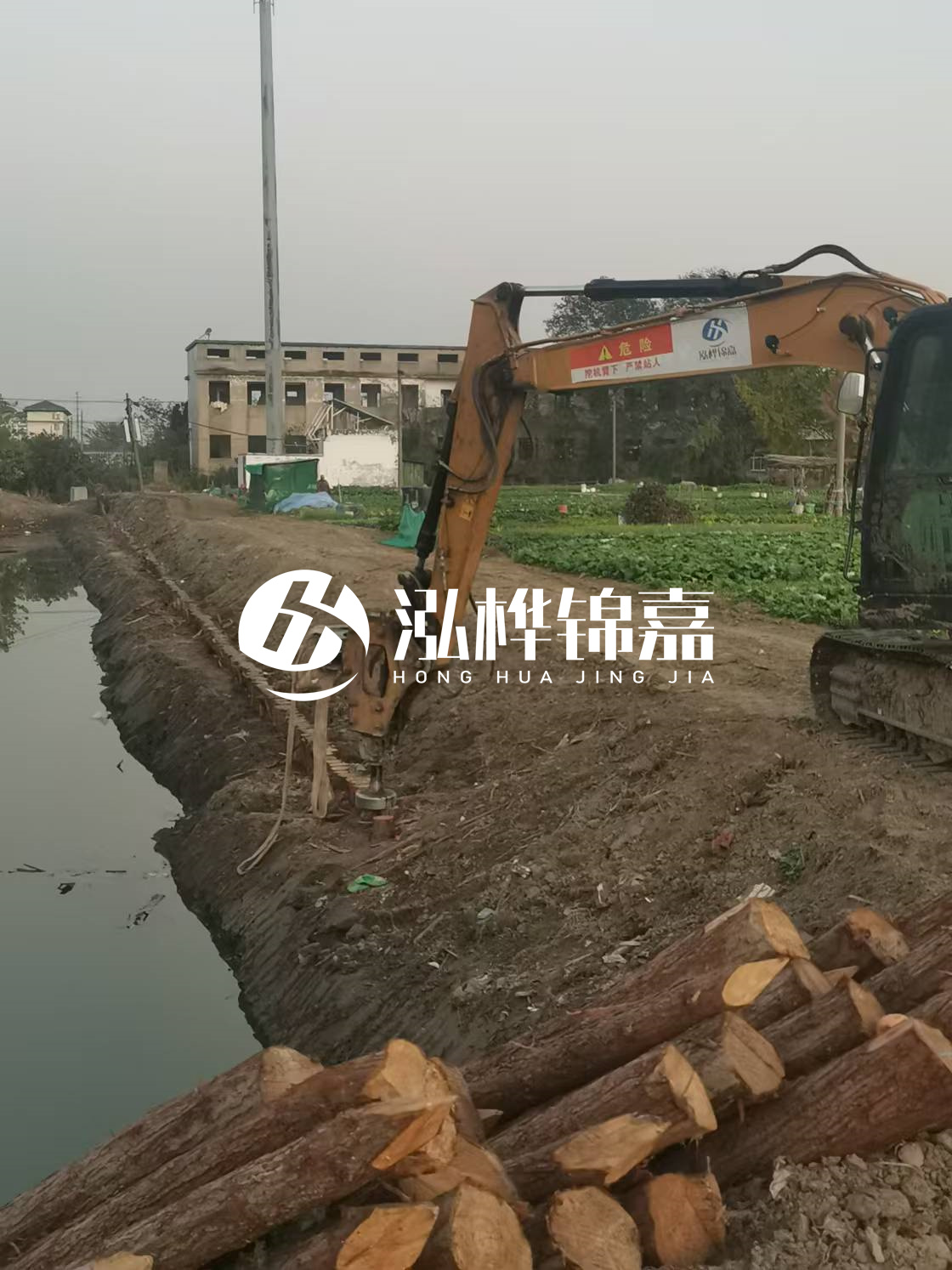 婁底松木樁源頭廠家-河道治理中為什么要打木樁？