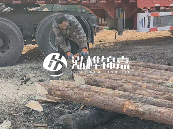 松木圓木價格大概多少一方-松木樁廠家按方可以賣嗎？