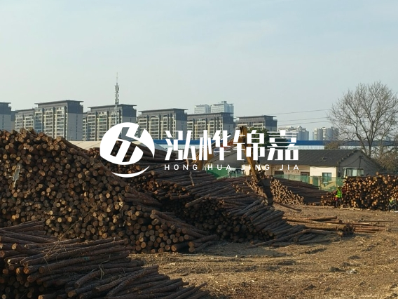 河南松木樁廠家泓樺錦嘉-松木樁直徑是小頭還是大頭？