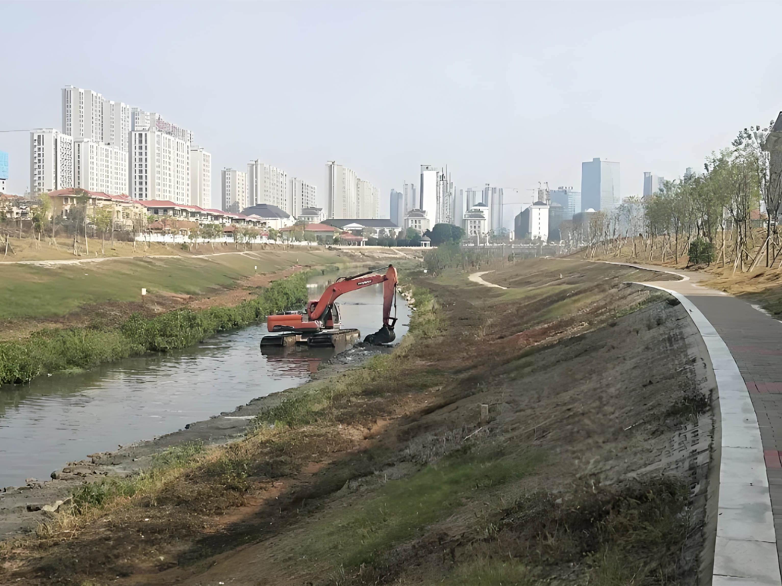 上海青浦區(qū)挖機(jī)清淤施工隊(duì)-沼澤地清淤后如何防止再次淤積？